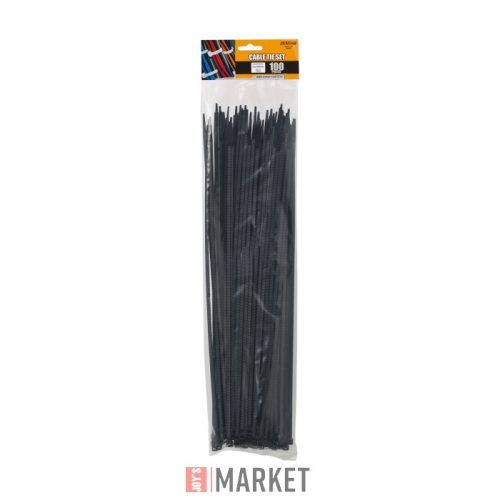 Vezetékkötegelő 4,6x390mm 100db-os