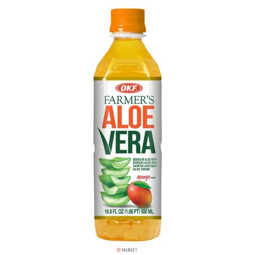 Aloe Vera Ital Mangó ízû 0,5L OKF Farmers +DRS #20