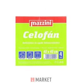 Befõzési Celofán 40*40cm 4 ív  #100