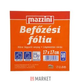 Befõzõ Fólia 17*17cm 50lap #100