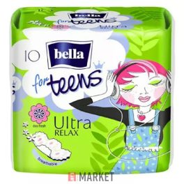 Bella For Teens Eü.Betét relax ZÖLD 10db-os #36