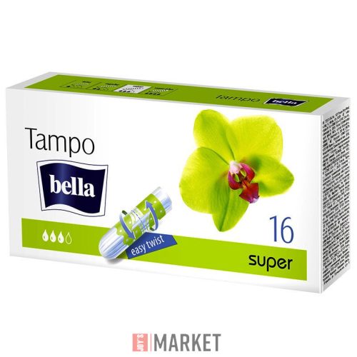 Bella Tampon Super PLUSZ EASY TWIST 16dbos