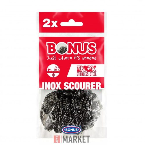 Bonus INOX Spirál Fémsúroló 2db-os #24