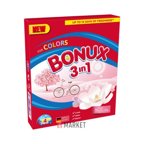 Bonux Kismosópor, 390GR color magnolia #20