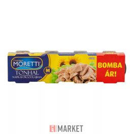 TONHAL napraforgóolajban 4*80g /Moretti #24