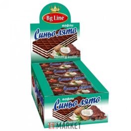   Big Line COCONUT & COCOA kókusz. krém tölt. kak. ostyaszelet 50g #24