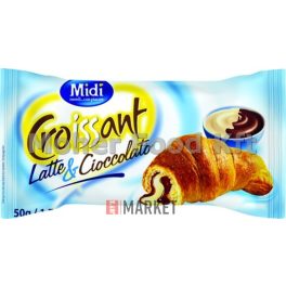 Midi Croissant TEJ-csokoládés 10*50gr 9/#