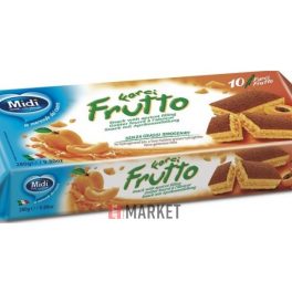 Midi töltött piskóta szelet BARACKOS 10*28gr 12/#