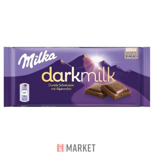 Milka Dark Alpen  85gr #25