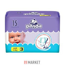 Panda Pelenka Midi 5-9kg 15db/csom #12
