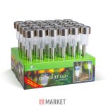LED-es kültéri szolár lámpa hidegfehér