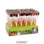 LED-es kültéri szolár lámpa hidegfehér rosegold