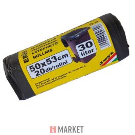 szemeteszsák 50x53as 30L 20db/rollni  25/#