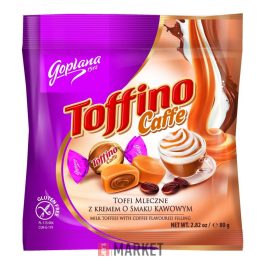   Toffino CAFFE  karamell izû kr. tölt. cukor 80gr (Goplana) 20/#