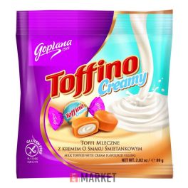   Toffino CREAMY karamell tejsz. kr. tölt. cukor  80gr (Goplana) 20/#