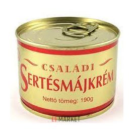 H.I Családi Sertésmájkrém Tpz 190gr  6/#