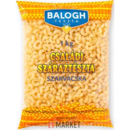 Balogh Tészta 1kg Szarvacska #10