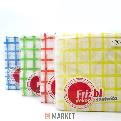 Szalvéta FRISBI Dekor 32*32cm 40db-os #36