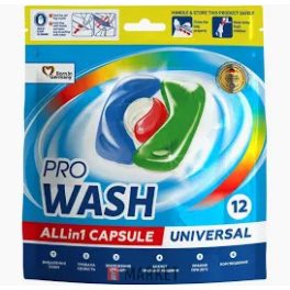 Wash Pro mosókapszula 12db-os UNIVERSAL #20