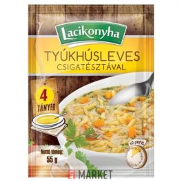 Lacionyha Tyúkhúsleves Csigatésztával 55g #20