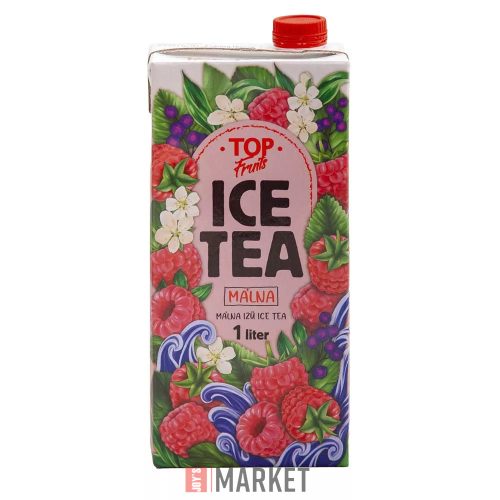Top Fruits Ice Tea Málna ízu 1L