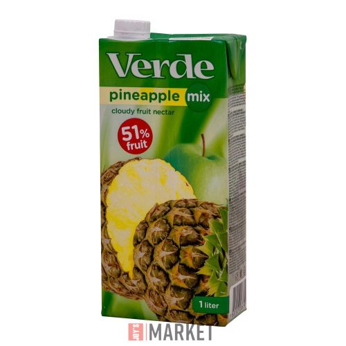 VERDE Ananász-alma nektár 51% 1L #12