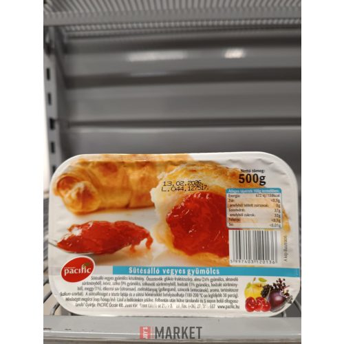 Pacific dzsem sütésálló vegyes gyümölcs 500g #16