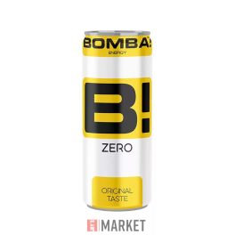 Bomba Energiaital ZERO 0,25L FÉM +DRS #24