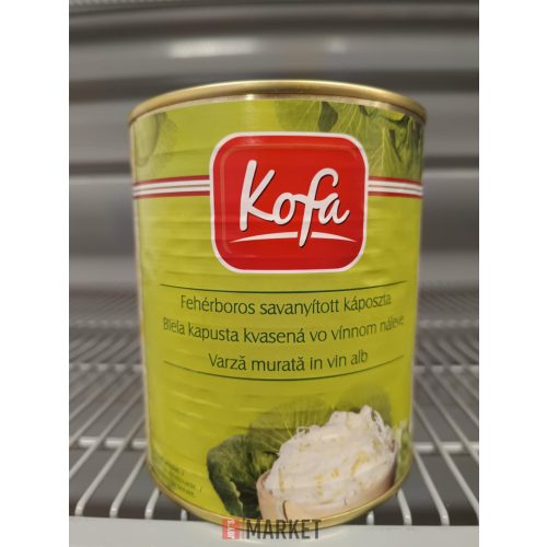 Kofa savanyúkáposzta fehérboros 850ml/810g/770g #12
