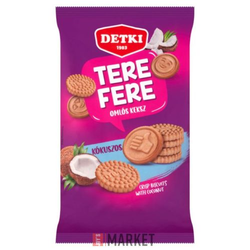 Detki Tere-Fere omlós keksz Kókuszos 180g #21