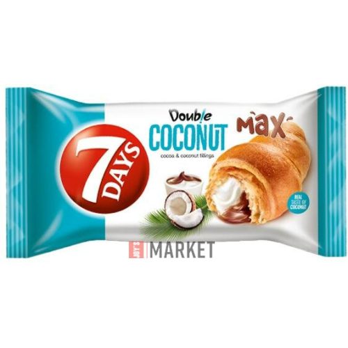 7Days Croissant Double Kakaós-Kókuszos 80g #20