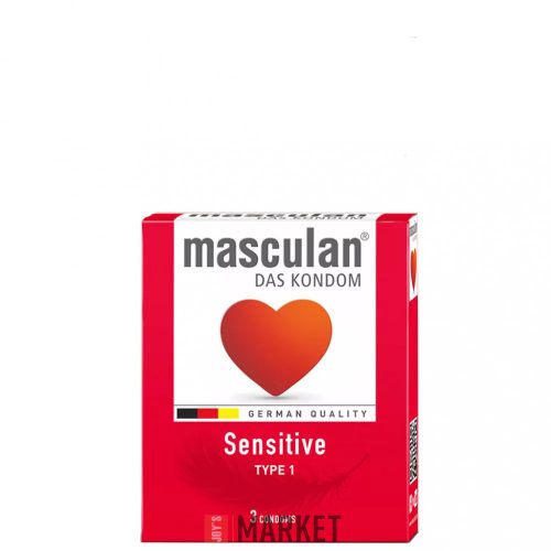 Masculan Óvszer 3db-os Sensitive