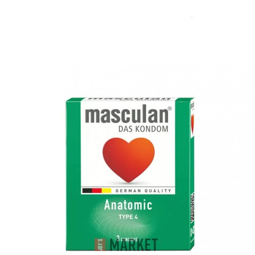 Masculan Óvszer 3db-os Anatomic