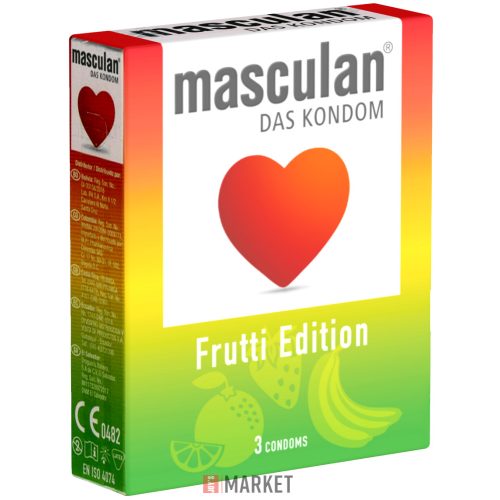 Masculan Óvszer 3db-os Frutti Edition
