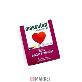 Masculan Óvszer 3db-os Extra Double Prot.