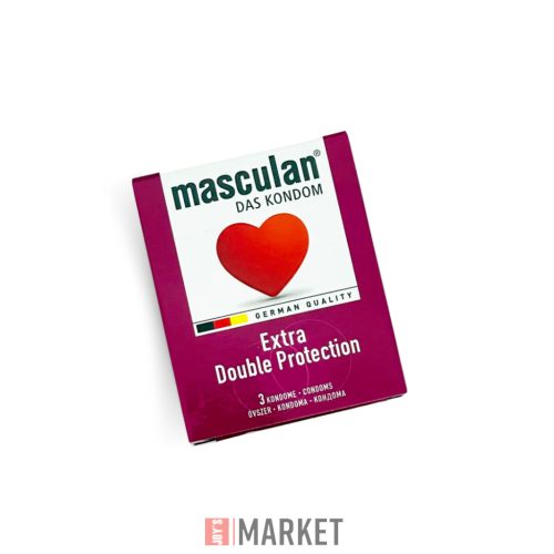 Masculan Óvszer 3db-os Extra Double Prot.