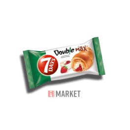 7Days Croissant Double Vanilia-Eper 80g #20