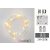 Elemes drótfüzér melegfényu,20led,2m 