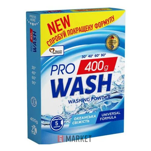 Wash Pro mosópor 400g UNIVERSAL #20