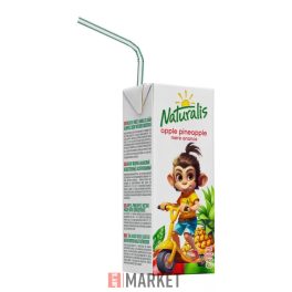 NATURALIS  Alma-ananász nektár 50% 0,2L