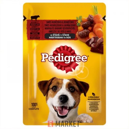 Pedigree alutasakos Bárány-Marha 100g