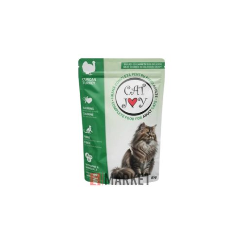 Cat Joy Macska eledel puoch Pulyka ízesítésű 85g #24