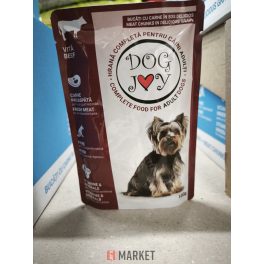 Dog Joy Kutya eledel puoch Marha ízesítésű 100g #24
