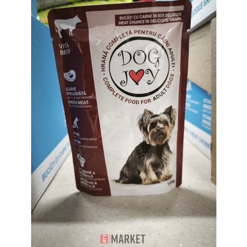 Dog Joy Kutya eledel puoch Marha ízesítésű 100g #24