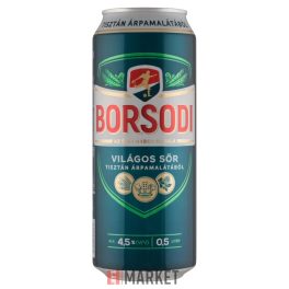 Borsodi 0,5L dob. +DRS
