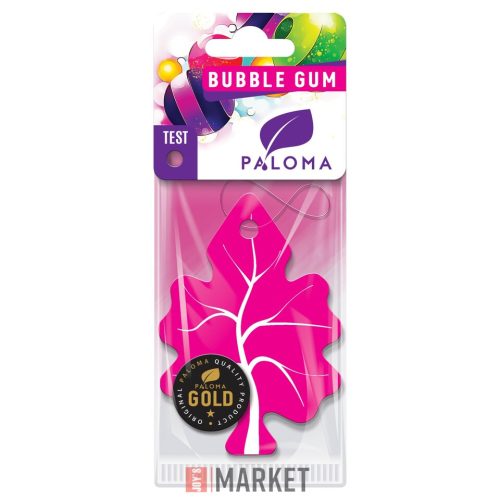Autó Illatosító  PALOMA Gold (Bubble gum) #20