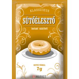 Klasszikus sütőélesztő instant,szárított 7g #40