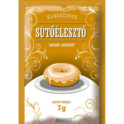 Klasszikus sütőélesztő instant,szárított 7g #40