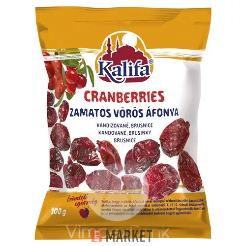 KALIFA áfonya vörös cukrozott 100g #14