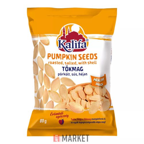 KALIFA tökmag héjas, sós, pörkölt 80g #32